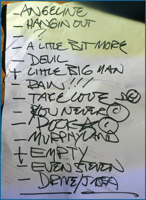 Setlist Murphy